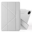 For Huawei MatePad Pro 11 2024 / 2022 Fixed Buckle Magnetic Deformation Leather Tablet Case(Grey) - Huawei by PMC Jewellery | Online Shopping South Africa | PMC Jewellery | Buy Now Pay Later Mobicred