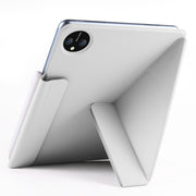 For Huawei MatePad Pro 11 2024 / 2022 Fixed Buckle Magnetic Deformation Leather Tablet Case(Grey)