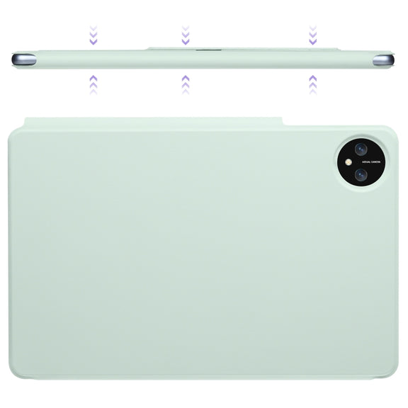 For Huawei MatePad Pro 11 2024 / 2022 Fixed Buckle Magnetic Deformation Leather Tablet Case(Baby Green)