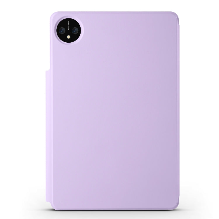 For Huawei MatePad Pro 11 2024 / 2022 Fixed Buckle Magnetic Deformation Leather Tablet Case(Purple)