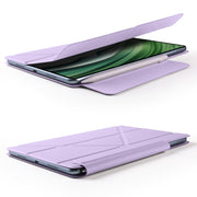 For Huawei MatePad Pro 11 2024 / 2022 Fixed Buckle Magnetic Deformation Leather Tablet Case(Purple)