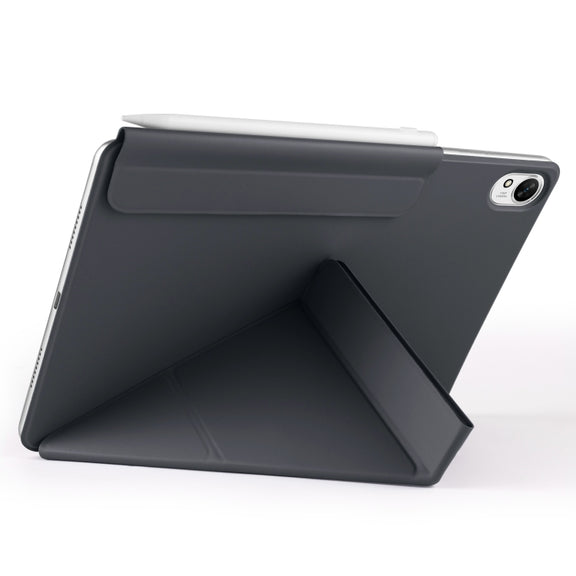 For Huawei MatePad 11.5 / 11.5S Fixed Buckle Magnetic Deformation Leather Tablet Case(Black)