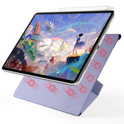 For Huawei MatePad 11.5 / 11.5S Fixed Buckle Magnetic Deformation Leather Tablet Case(Lavender Purple)