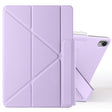 For Huawei MatePad Air 11.5 2023 Fixed Buckle Magnetic Deformation Leather Tablet Case(Purple) - Huawei by PMC TechLife | Online Shopping South Africa | PMC TechLife | Buy Now Pay Later Mobicred