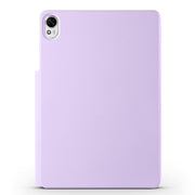 For Huawei MatePad Air 11.5 2023 Fixed Buckle Magnetic Deformation Leather Tablet Case(Purple)