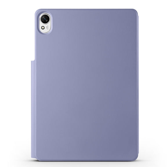 For Huawei MatePad Air 11.5 2023 Fixed Buckle Magnetic Deformation Leather Tablet Case(Lavender Purple)