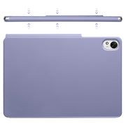 For Huawei MatePad Air 11.5 2023 Fixed Buckle Magnetic Deformation Leather Tablet Case(Lavender Purple)