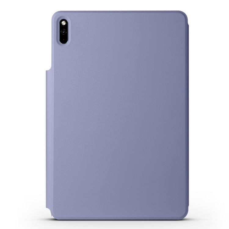 For Huawei MatePad 11 2021 Fixed Buckle Magnetic Deformation Leather Tablet Case(Lavender Purple) - free shipping - PMC TechLife - Order now!