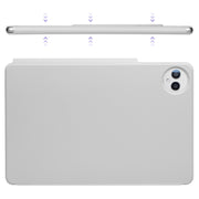 For Huawei MatePad Pro 13.2 2023 Fixed Buckle Magnetic Deformation Leather Tablet Case(Grey)