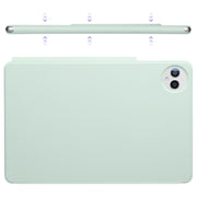 For Huawei MatePad Pro 13.2 2023 Fixed Buckle Magnetic Deformation Leather Tablet Case(Baby Green)