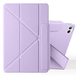 For Huawei MatePad Pro 13.2 2023 Fixed Buckle Magnetic Deformation Leather Tablet Case(Purple) - Huawei by PMC TechLife | Online Shopping South Africa | PMC TechLife | Buy Now Pay Later Mobicred