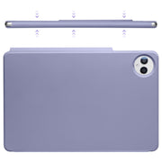 For Huawei MatePad Pro 13.2 2023 Fixed Buckle Magnetic Deformation Leather Tablet Case(Lavender Purple)