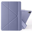 For Huawei MatePad Air 12 2024 Fixed Buckle Magnetic Deformation Leather Tablet Case(Lavender Purple) - Huawei by PMC TechLife | Online Shopping South Africa | PMC TechLife | Buy Now Pay Later Mobicred
