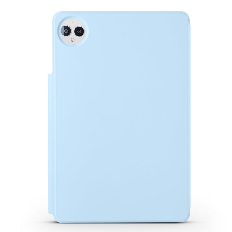 For Huawei MatePad Pro 12.2 2024 Fixed Buckle Magnetic Deformation Leather Tablet Case(Ice Blue)