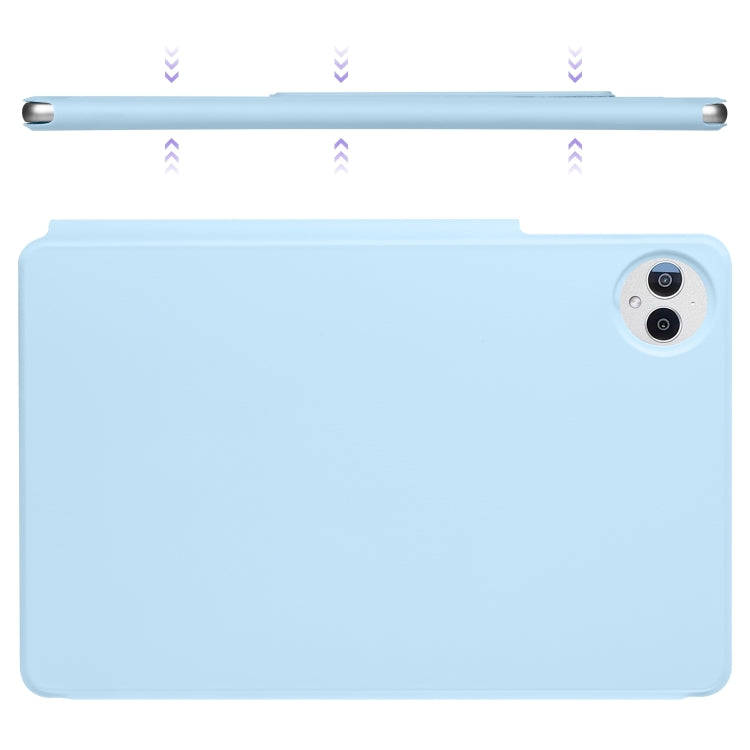 For Huawei MatePad Pro 12.2 2024 Fixed Buckle Magnetic Deformation Leather Tablet Case(Ice Blue) - Huawei by PMC TechLife | Online Shopping South Africa | PMC TechLife | Buy Now Pay Later Mobicred