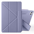 For Huawei MatePad Pro 12.2 2024 Fixed Buckle Magnetic Deformation Leather Tablet Case(Lavender Purple) - Huawei by PMC TechLife | Online Shopping South Africa | PMC TechLife | Buy Now Pay Later Mobicred