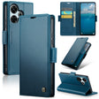 For Redmi 13 CaseMe 023 Butterfly Buckle Litchi Texture RFID Anti-theft Leather Phone Case(Blue) - Redmi 13 Cases by CaseMe | Online Shopping South Africa | PMC Jewellery | Buy Now Pay Later Mobicred