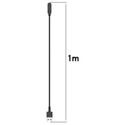 For Xiaomi Mibro Smart Kids Watch T6C Smart Watch Charging Cable with Charging Protection, Length: 1m(Black)