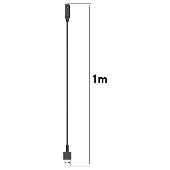 For Xiaomi Mibro Smart Kids Watch T6C Smart Watch Charging Cable with Charging Protection, Length: 1m(Black)