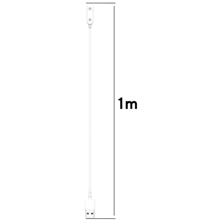 For Mitu Smart Kids Watch 7A / Mibro T6 / T6C Magnetic Charging Cable with Charging Protection, Length: 1m(White)