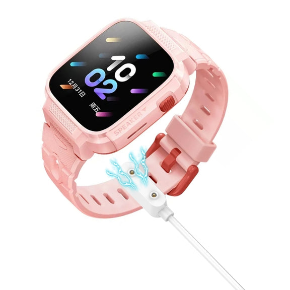 For Mitu Smart Kids Watch 7A / Mibro T6 / T6C Magnetic Charging Cable with Charging Protection, Length: 1m(White)