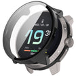 For Suunto Race S PC + Tempered Glass Film Integrated Watch Protective Case(Black) - Watch Case by PMC TechLife | Online Shopping South Africa | PMC TechLife | Buy Now Pay Later Mobicred