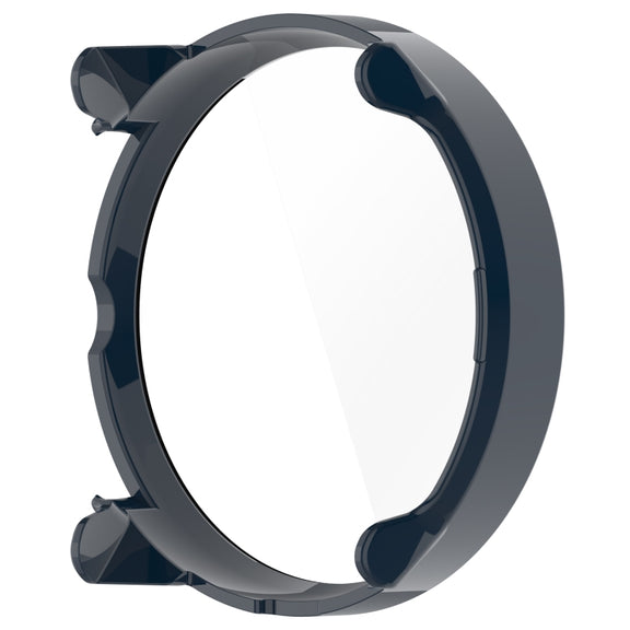 For Suunto Race S PC + Tempered Glass Film Integrated Watch Protective Case(Dark Blue)