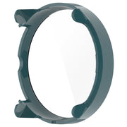 For Suunto Race S PC + Tempered Glass Film Integrated Watch Protective Case(Pine Green)