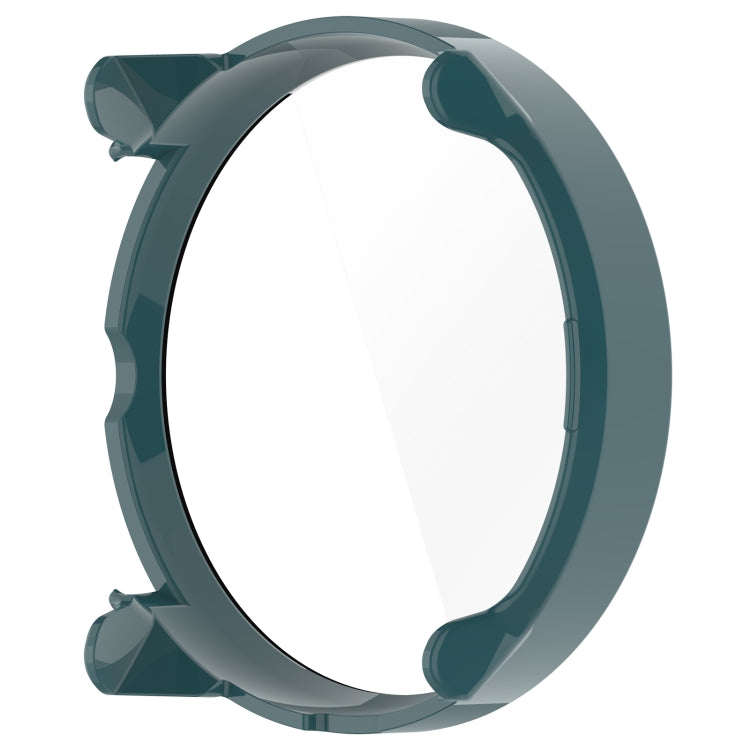 For Suunto Race S PC + Tempered Glass Film Integrated Watch Protective Case(Pine Green)