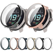 For Suunto Race S PC + Tempered Glass Film Integrated Watch Protective Case(Pine Green)