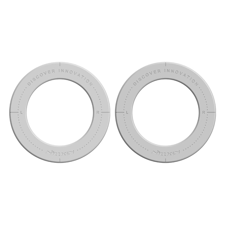 2pcs NILLKIN NKL12 Magnetic Ring Ultra(Grey) - free shipping - PMC Jewellery - Order now!