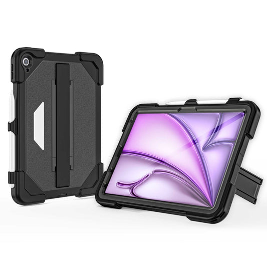 For iPad Air 11 2025 / 2024 RedPepper Tri-Defense TPU Hybrid PC Tablet Case(Black) - free shipping - PMC Jewellery - Order now!