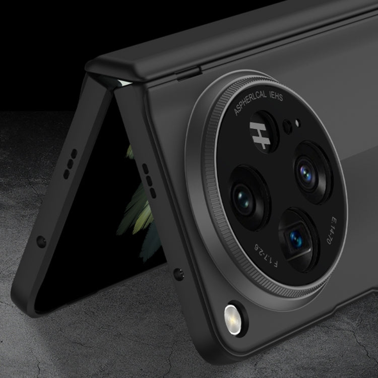 For OPPO Find N3 GKK Integrated Magnetic Blade Ultra-thin Full Coverage Phone Case(Grey) - OPPO Cases by GKK | Online Shopping South Africa | PMC Jewellery | Buy Now Pay Later Mobicred