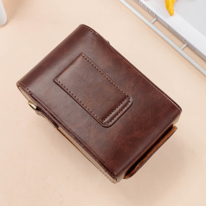 For FUJIFILM X100VI Full Body Leather Camera Case Bag with Strap(Coffee) - Leather Bag by PMC Jewellery | Online Shopping South Africa | PMC Jewellery | Buy Now Pay Later Mobicred