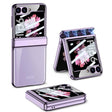 For Samsung Galaxy Z Flip6 / Flip7 FE GKK Integrated Magnetic Fold Hinge Shockproof Phone Case(Purple) - free shipping - PMC Jewellery - Order now!