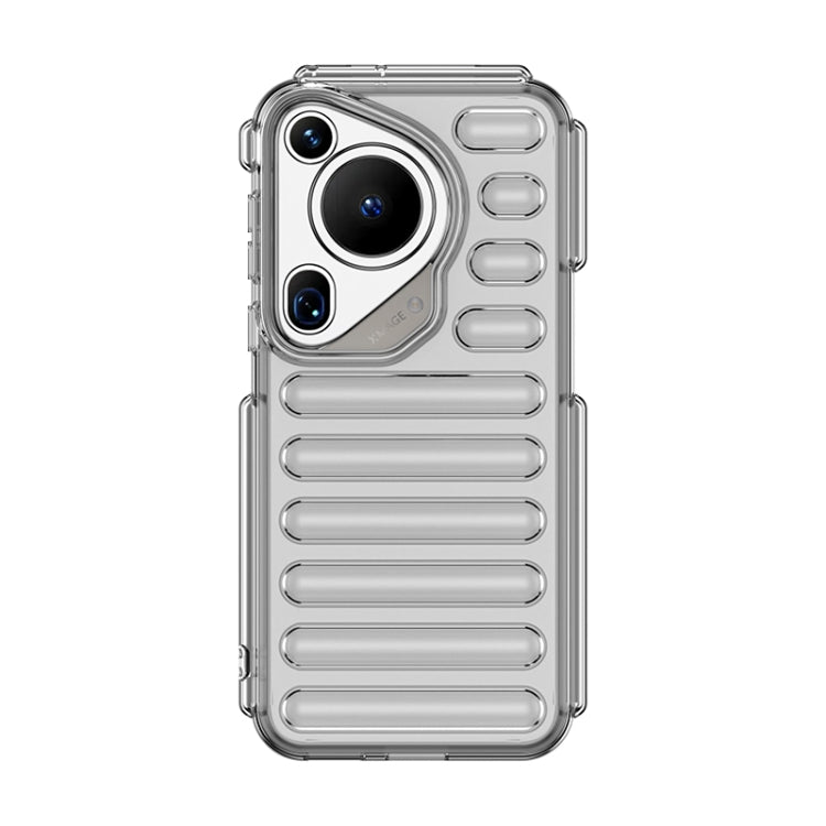 For Huawei Pura 70 Ultra Capsule Series Candy Color TPU Phone Case(Transparent) - free shipping - PMC Jewellery - Order now!