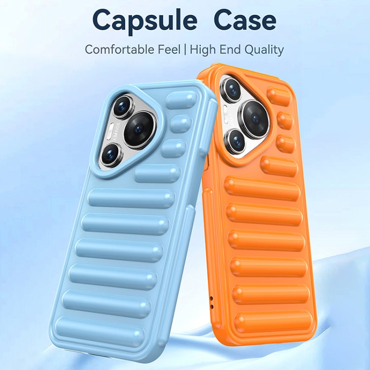 For Huawei Pura 70 Pro+ Capsule Series Candy Color TPU Phone Case(Purple)