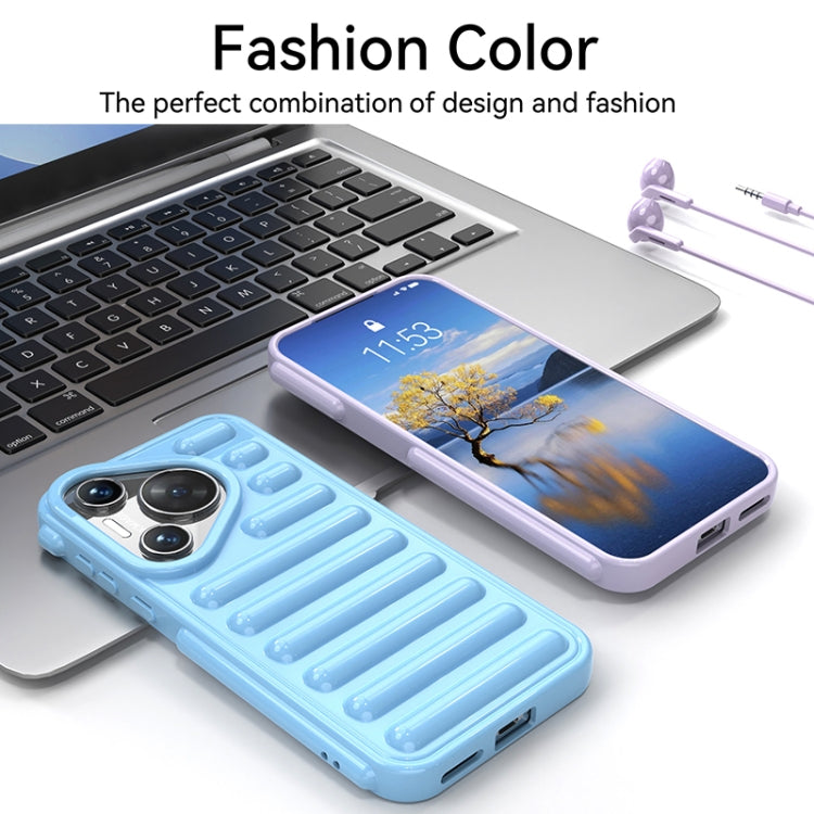 For Huawei Pura 70 Pro+ Capsule Series Candy Color TPU Phone Case(Transparent)
