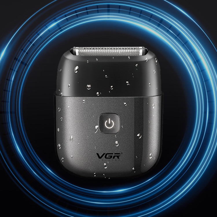 VGR V-340 5W USB Mini Portable Reciprocating Electric Shaver(Blue) - Shavers & Accessories by VGR | Online Shopping South Africa | PMC TechLife | Buy Now Pay Later Mobicred
