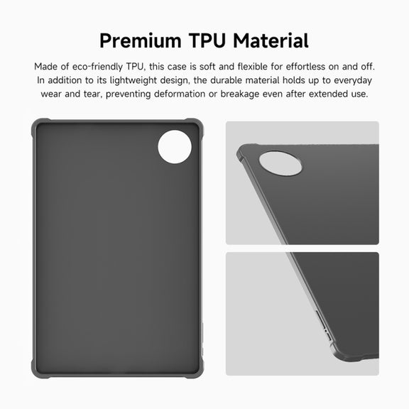 Ulefone TPU Back Case Tablet Protective Cover For Tab A11 Pro(Grey)