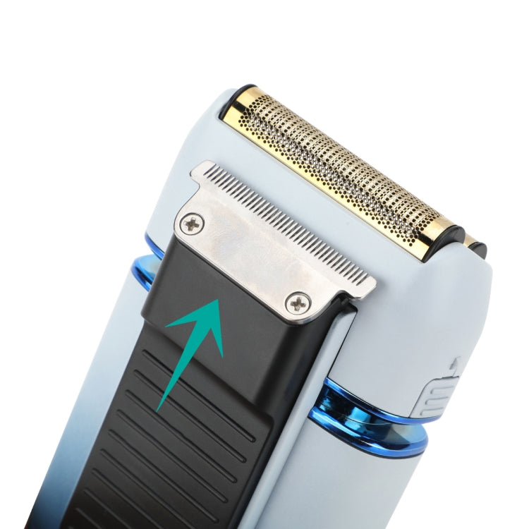 VGR V-362 5W USB Reciprocating Electric Shaver Bald Head Hair Clipper(Sky Blue) - free shipping - PMC TechLife - Order now!