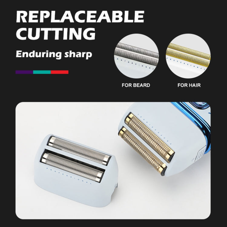 VGR V-362 5W USB Reciprocating Electric Shaver Bald Head Hair Clipper(Dark Blue) - free shipping - PMC TechLife - Order now!