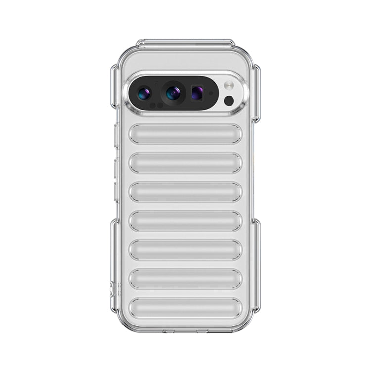 For Google Pixel 9 Pro Capsule Series Candy Color TPU Phone Case(Transparent) - Google Cases by PMC TechLife | Online Shopping South Africa | PMC TechLife | Buy Now Pay Later Mobicred