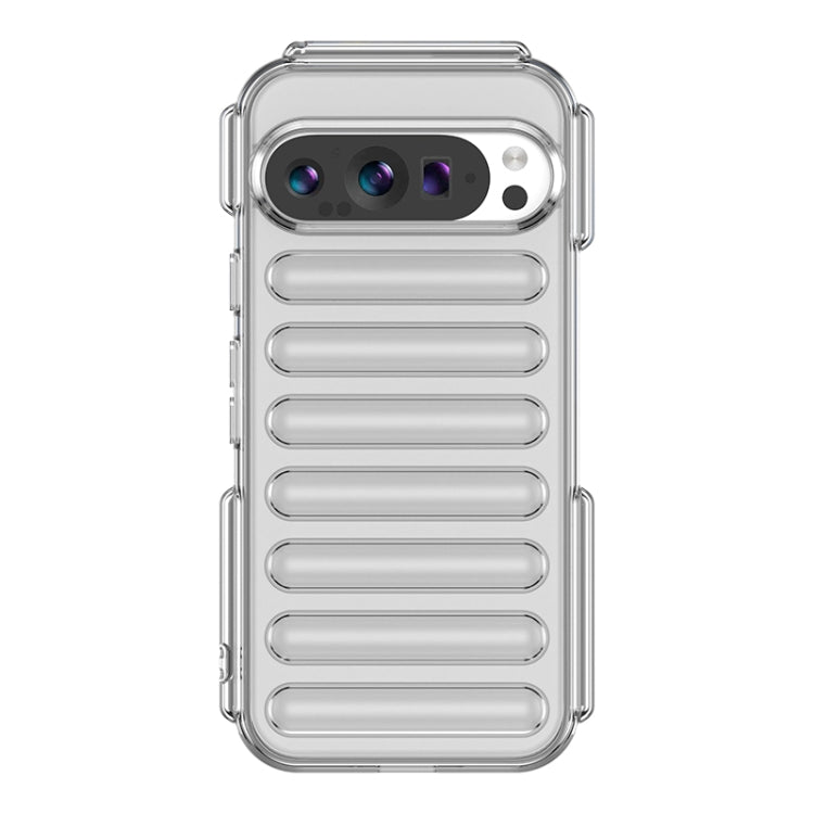 For Google Pixel 9 Capsule Series Candy Color TPU Phone Case(Transparent) - Google Cases by PMC TechLife | Online Shopping South Africa | PMC TechLife | Buy Now Pay Later Mobicred