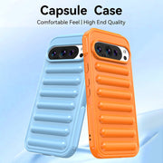 For Google Pixel 9 Pro Capsule Series Candy Color TPU Phone Case(Purple)