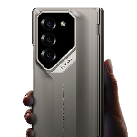 For Samsung Galaxy Z Fold6 GKK Integrated Folding Supercar Phone Case(Green)
