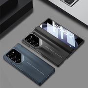 For Samsung Galaxy Z Fold5 GKK Integrated Folding Supercar Phone Case(Black)