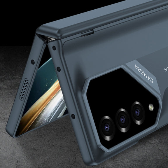 For Samsung Galaxy Z Fold4 GKK Integrated Folding Supercar Phone Case(Grey)