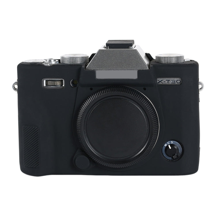For FUJIFILM X-T30 II Soft Silicone Protective Case(Black) - Protective Case by PMC TechLife | Online Shopping South Africa | PMC TechLife | Buy Now Pay Later Mobicred