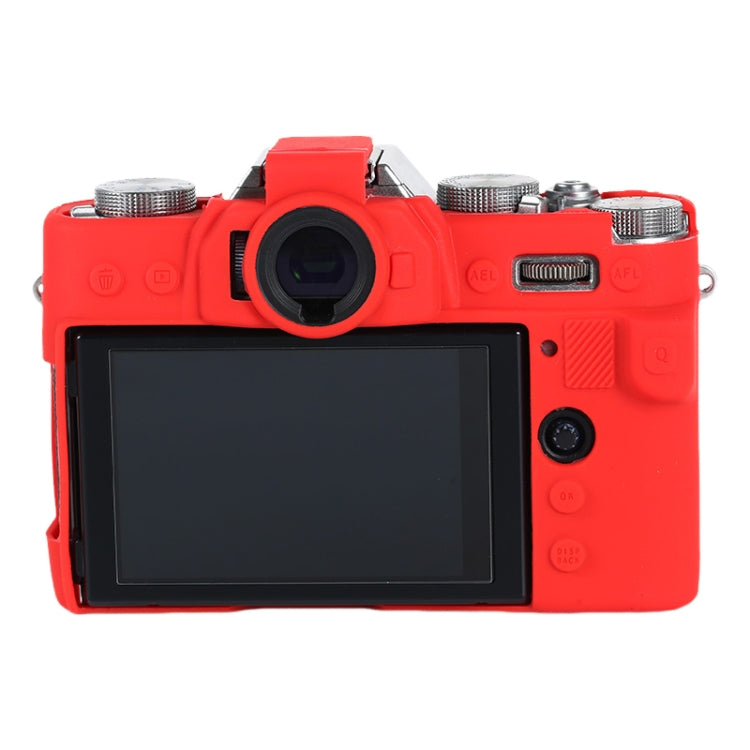 For FUJIFILM X-T30 II Soft Silicone Protective Case(Red) - Protective Case by PMC TechLife | Online Shopping South Africa | PMC TechLife | Buy Now Pay Later Mobicred